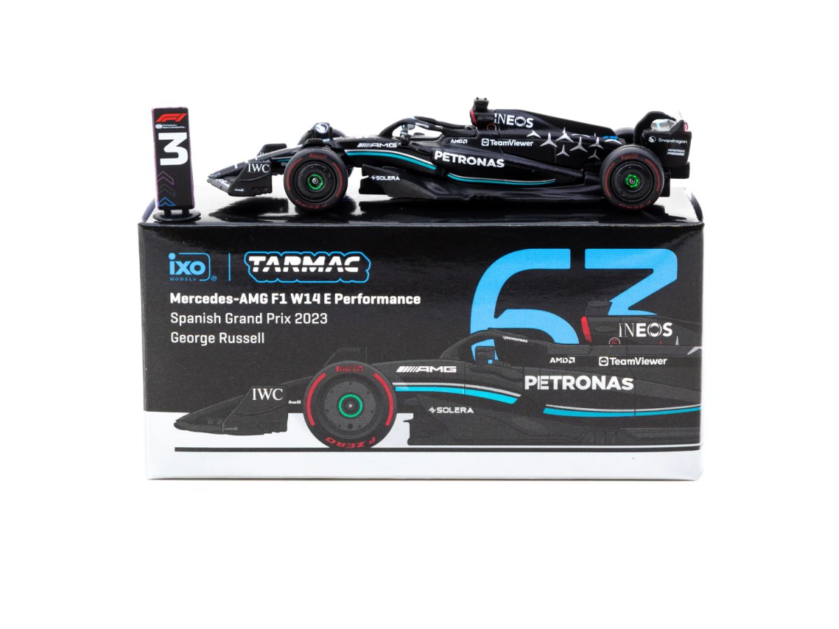 2025 Mercedes-AMG F1 W14 E Performance Spanish Grand Prix 2023 #63 George Russell: No package: Image 4