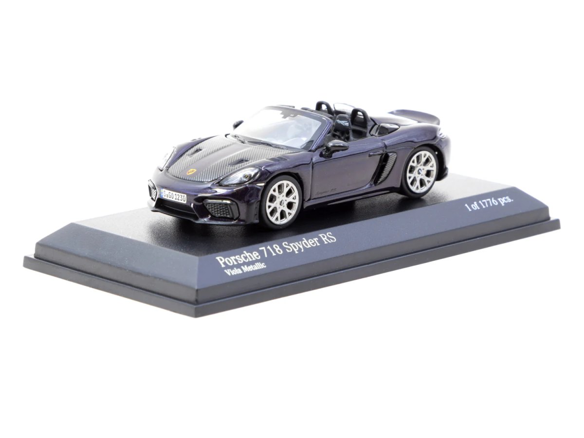 2025 Porsche 718 Spyder RS Viola Metallic: No package: Image 2