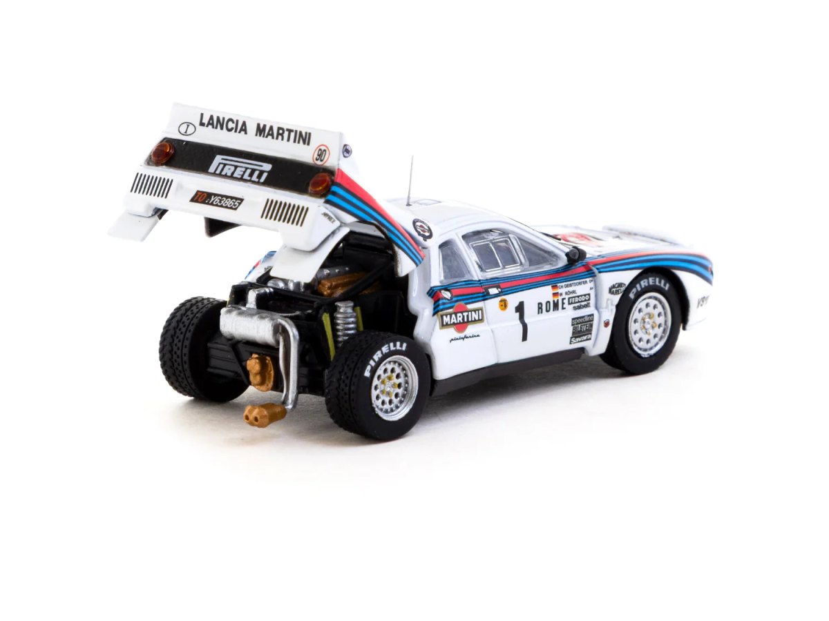 2025 Lancia 037 Rally Rally Monte Carlo 1983 #1 with Tarmac Cards: No package: Image 4