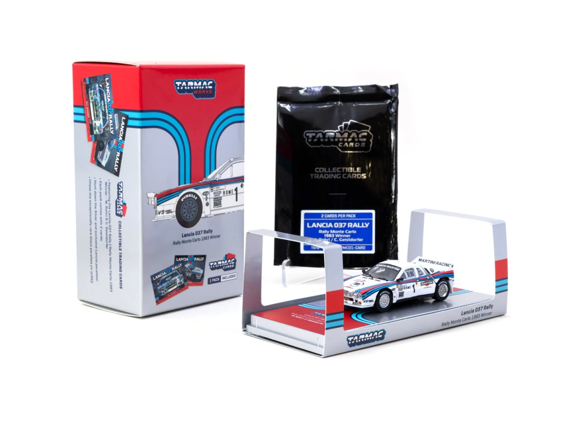 2025 Lancia 037 Rally Rally Monte Carlo 1983 #1 with Tarmac Cards: No package: Image 2