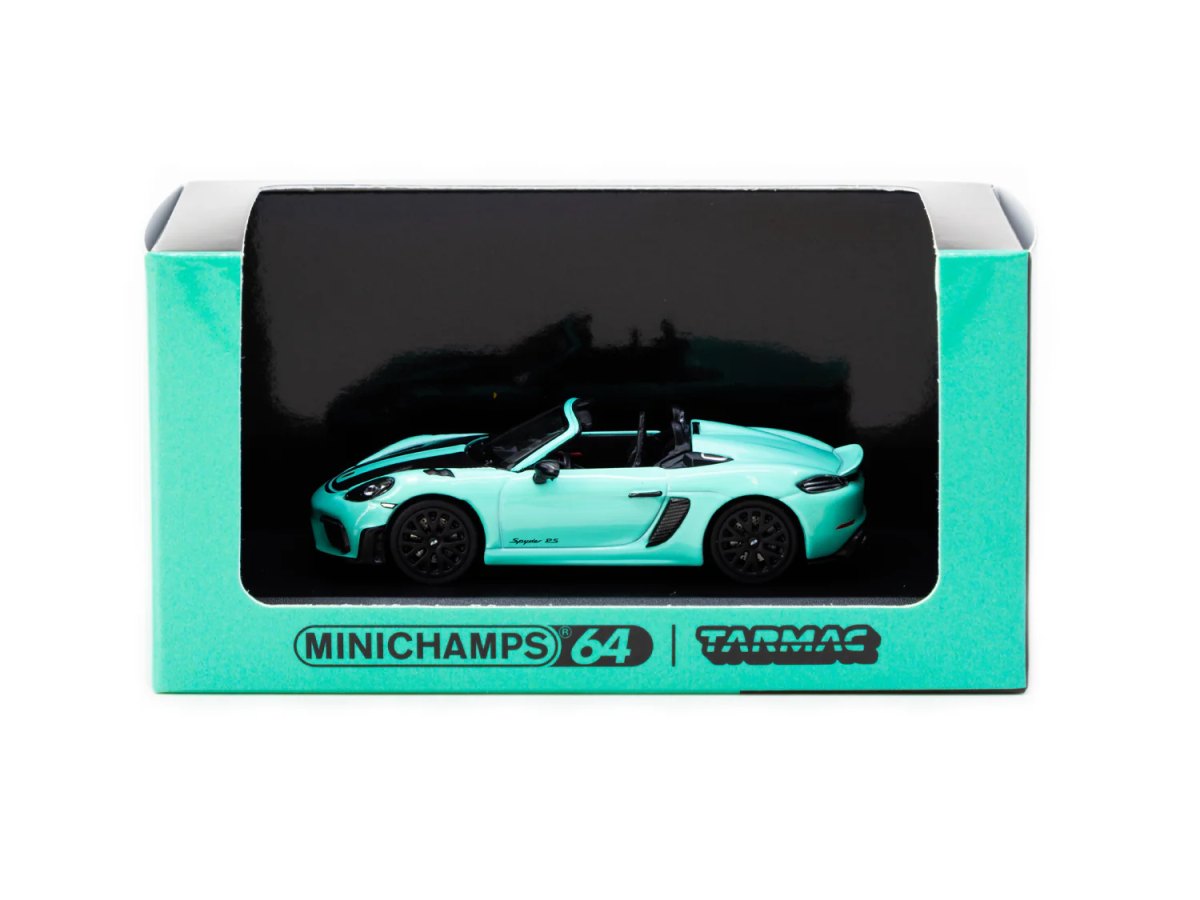 2025 Porsche 718 Spyder RS Mint Green: No package: Image 4
