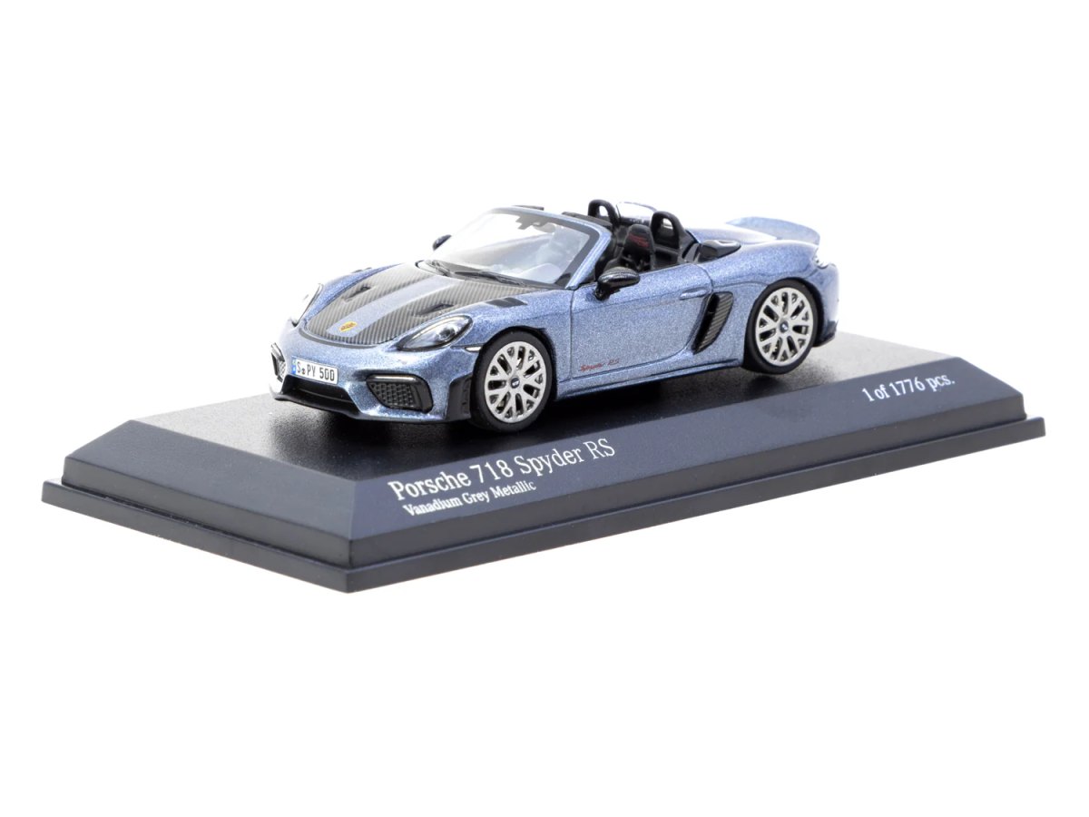 2025 Porsche 718 Spyder RS Vanadium Grey Metallic: No package: Image 2