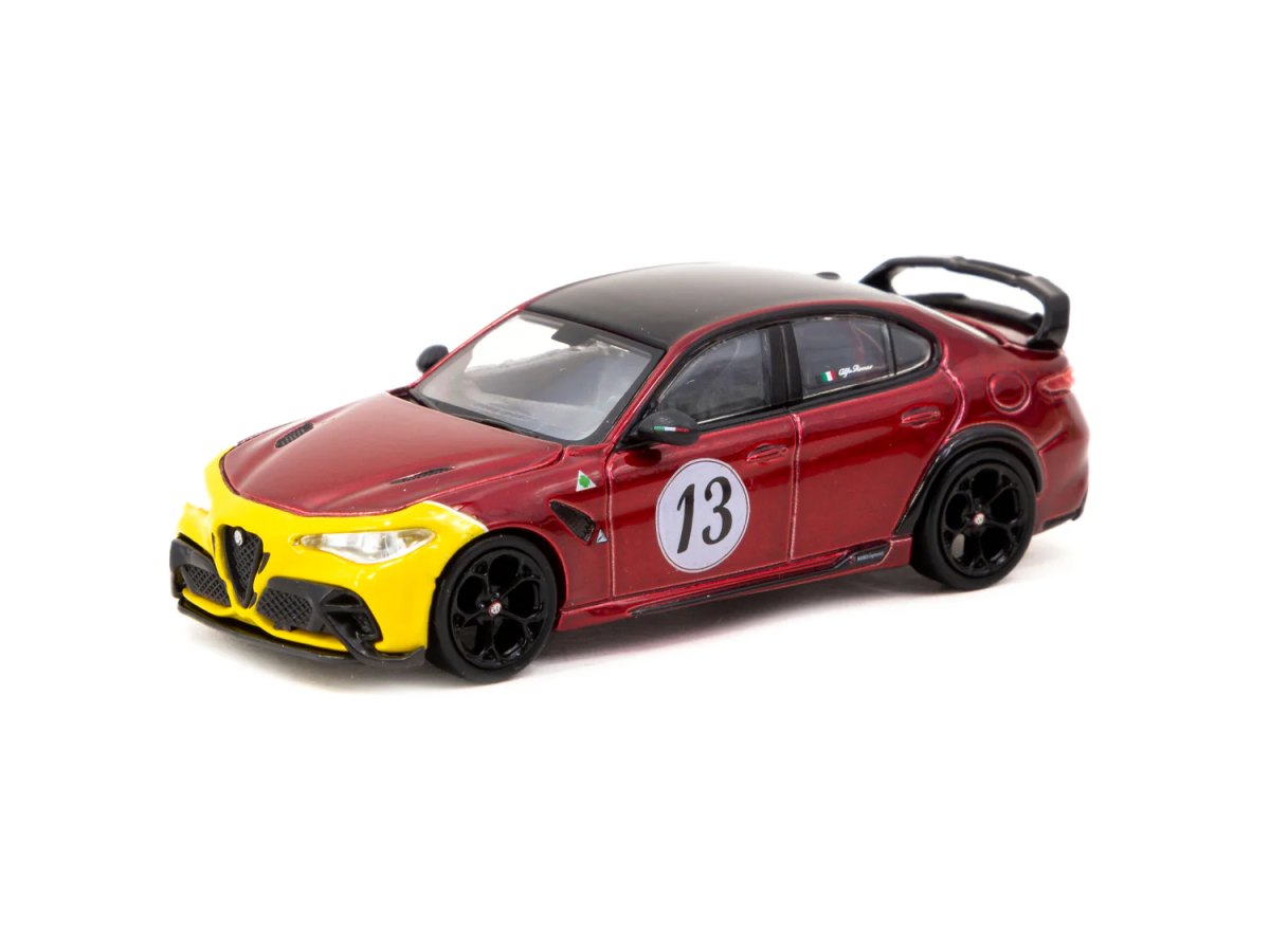 2024 Alfa Romeo Giulia GTAm Red/Yellow -Tarmac Works  GLOBAL64: No package: Image 2
