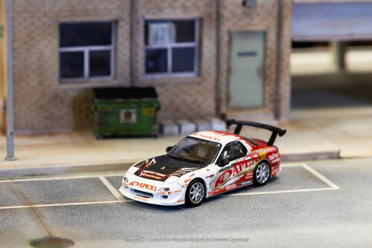 2024 A'PEXi Stage-D FD RX-7 White: No package: Image 2