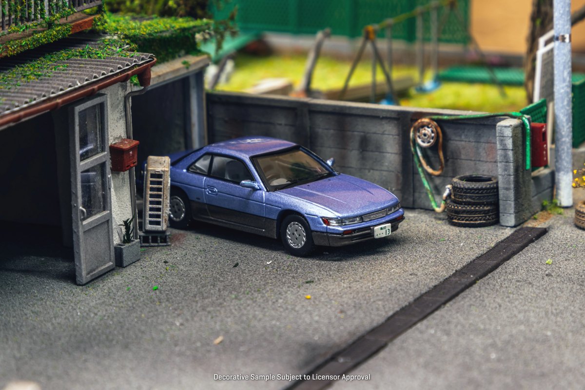 2024 J Collection Nissan Silvia S13 Blue/Grey: No package: Image 2