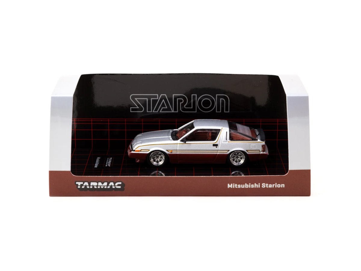2023 Mitsubishi Starion Silver / Dark Red: No package: Image 3