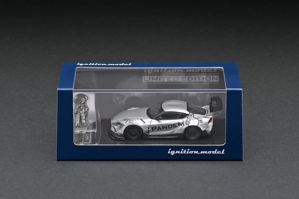 2021 PANDEM Supra (A90) Silver with Mr. Miura: No package: Image 3
