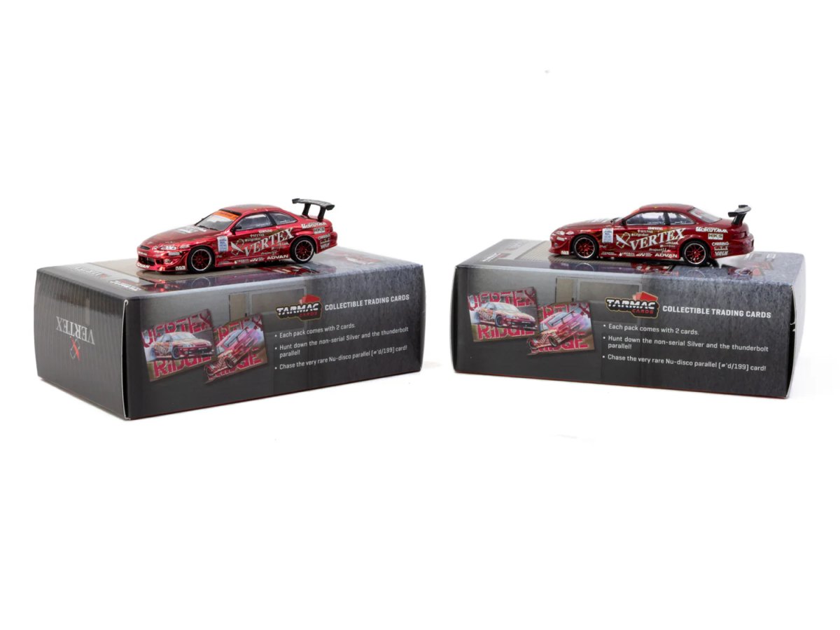 2026 Vertex Ridge TE3005 Soarer with Tarmac Cards Red: No package: Image 2