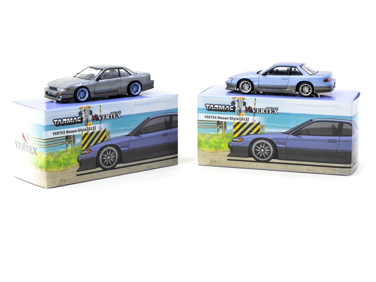 2025 VERTEX Nissan Silvia S13 Blue/Grey: No package: Image 2
