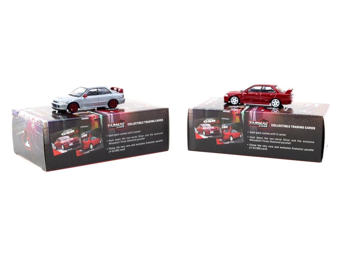 2024 Mitsubishi Lancer GSR Evolution II Red with Tarmac Cards: No package: Image 2