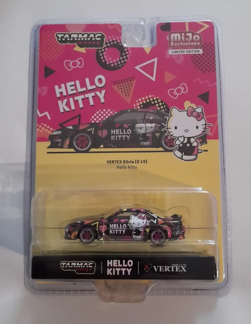 2025 Vertex Nissan Silvia S14 Black: Blister: Image 2