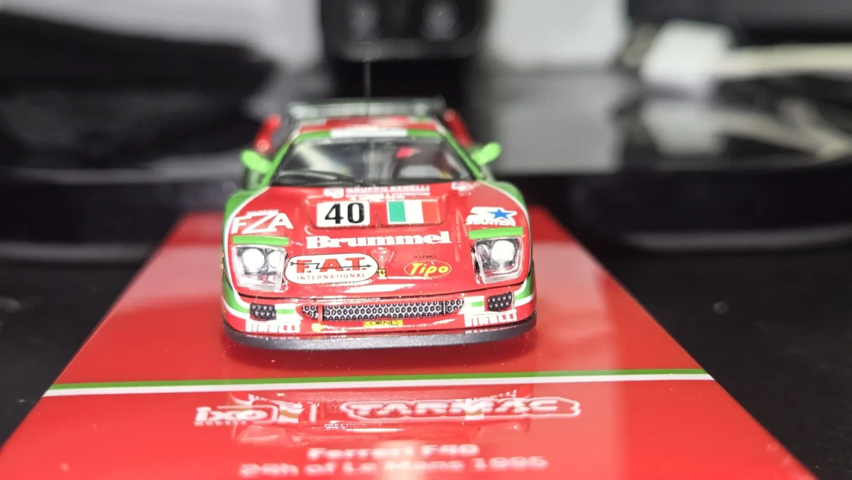 Ferrari F40 LM Green: Box: Image 6