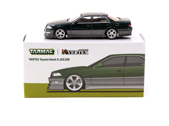 Vertex Toyota Mark II JZX100 Green: Box: Image 2