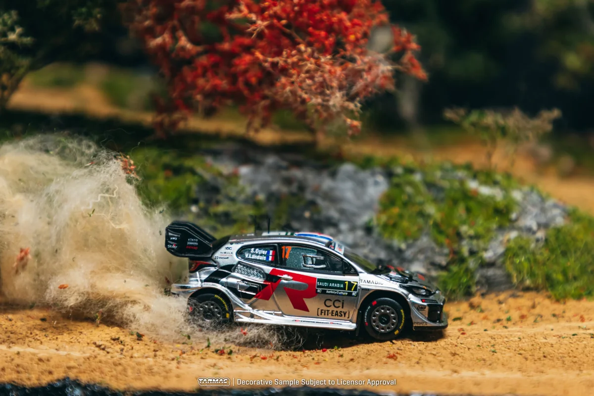 2026 Toyota GR YARIS Rally1 Hybrid Rally Saudi Arabia 2025 WRC White: Image 4