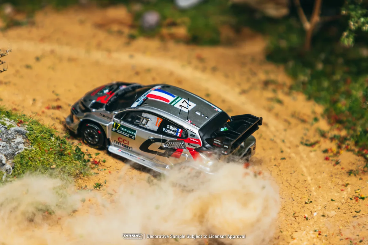 2026 Toyota GR YARIS Rally1 Hybrid Rally Saudi Arabia 2025 WRC White: Image 3