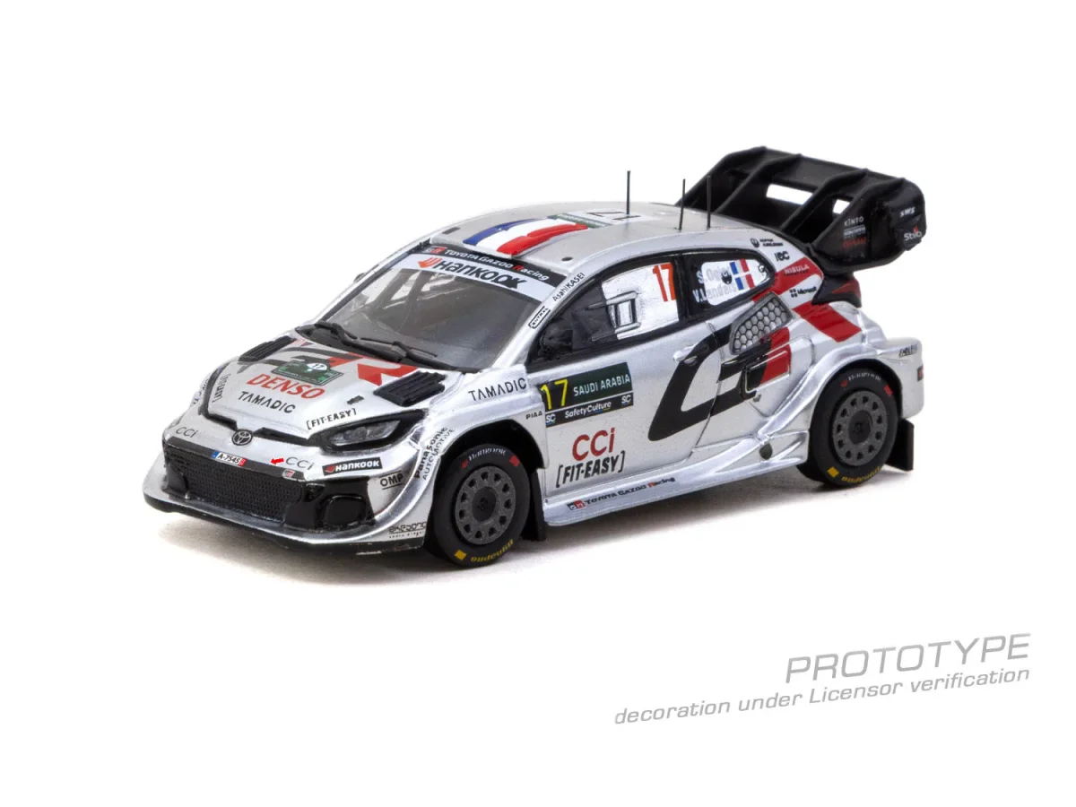 2026 Toyota GR YARIS Rally1 Hybrid Rally Saudi Arabia 2025 WRC White: Image 5