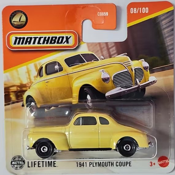 2024 1941 Plymouth Coupe Yellow: Image 2