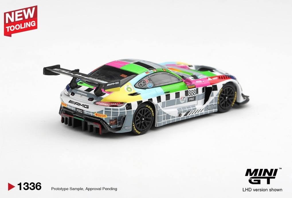 2026 Mercedes-AMG GT3 #888 Mercedes-AMG Team GMR Meguiar´s Bathurst 12 Hour 2025 Grey: Image 2
