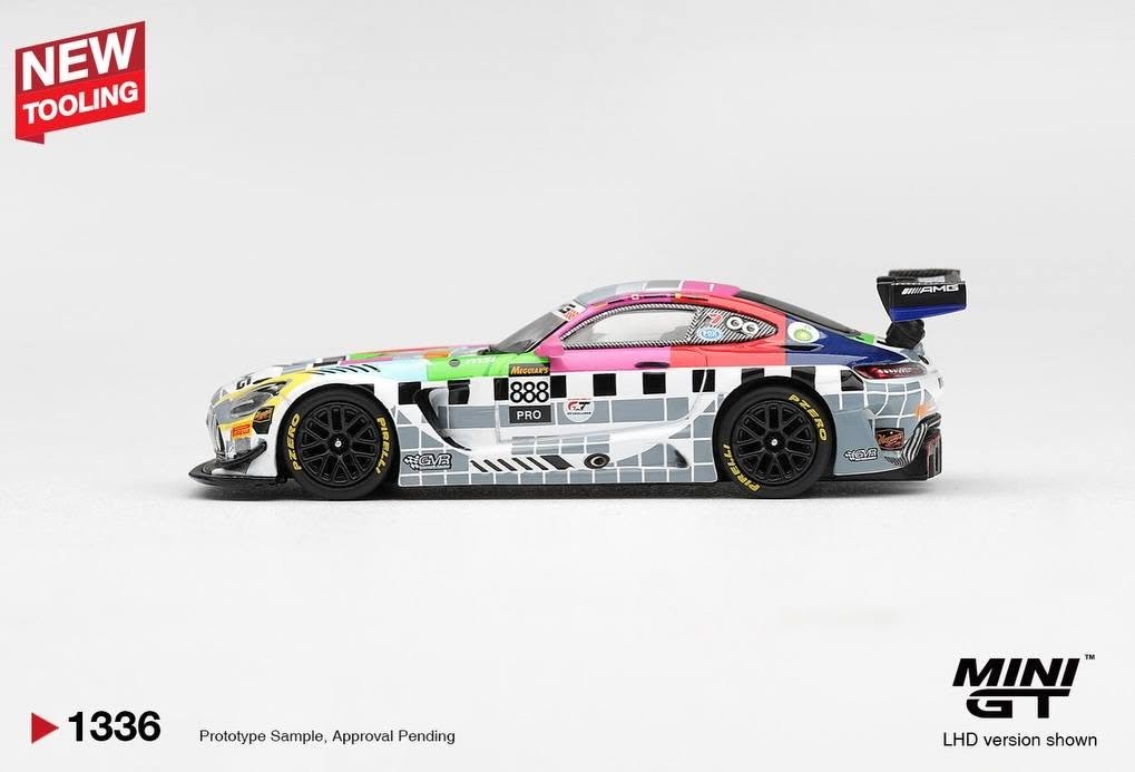 2026 Mercedes-AMG GT3 #888 Mercedes-AMG Team GMR Meguiar´s Bathurst 12 Hour 2025 Grey: Image 3