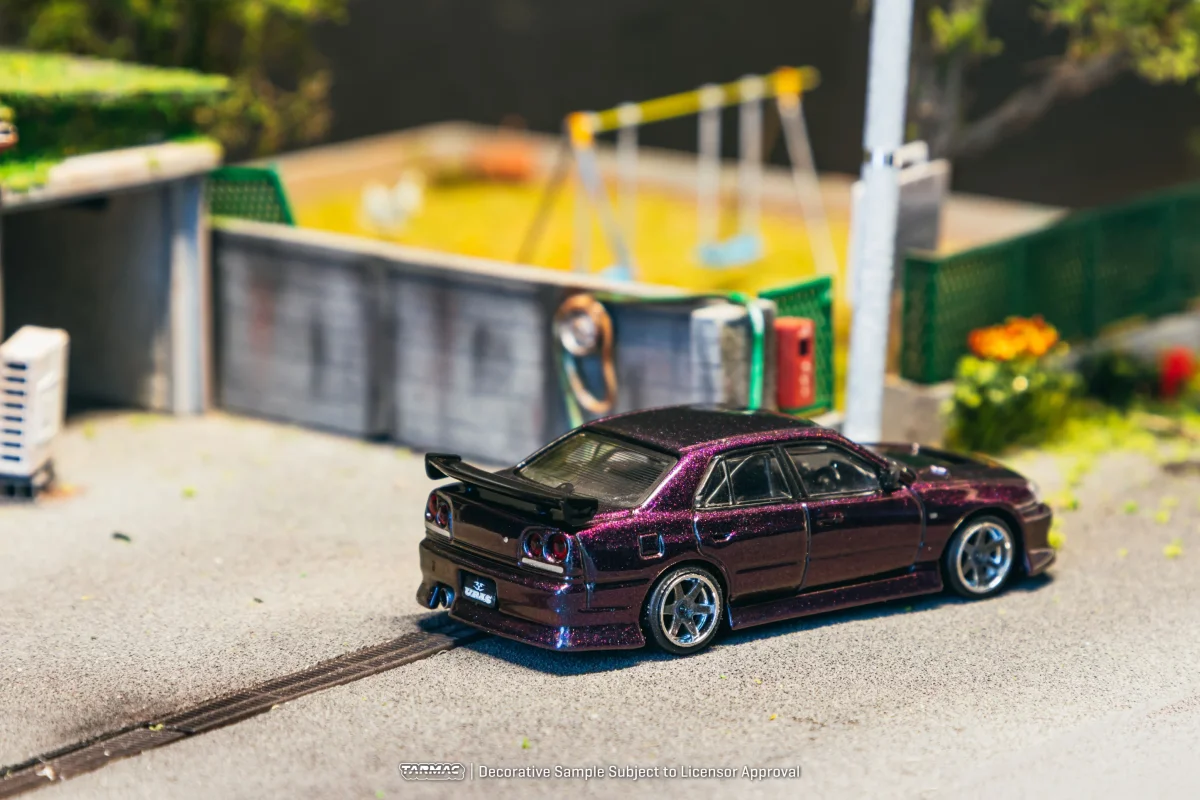 2026 Nissan Skyline GTR (ER34) URAS Midnight Purple Purple: Image 4