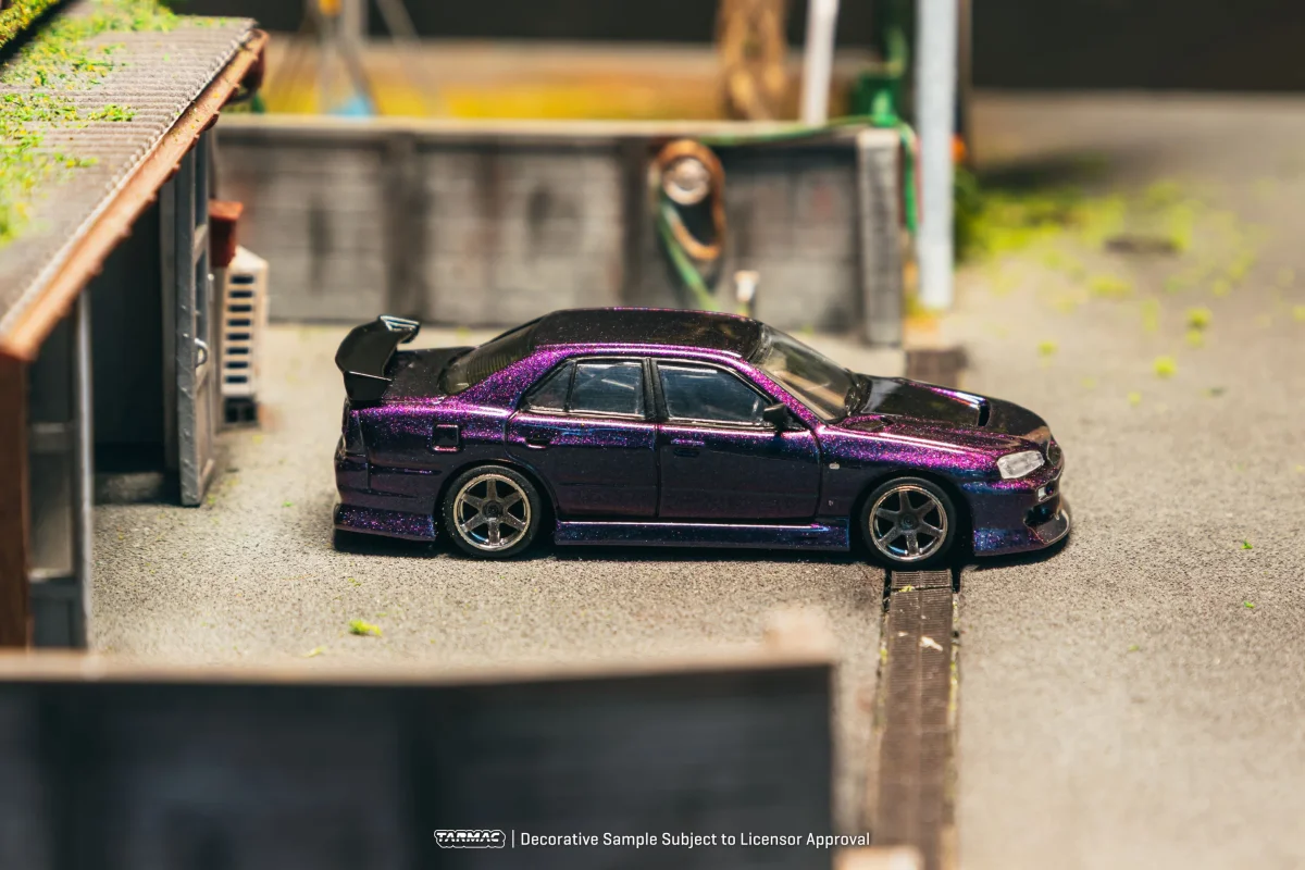 2026 Nissan Skyline GTR (ER34) URAS Midnight Purple Purple: Image 3