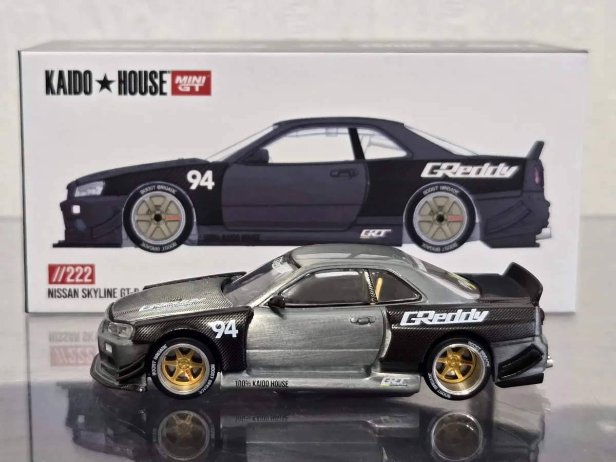 2025 Nissan Skyline GT-R (R34) Kaido Works GReddy V2 ZAMAC: No Package: Image 3