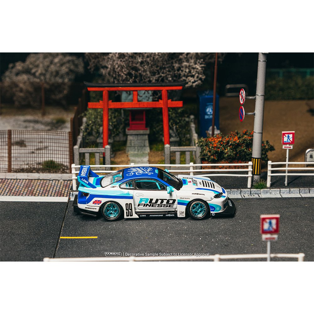 2026 LB-Super Silhouette Nissan SILVIA (S15), Auto Finesse Blue: Image 4