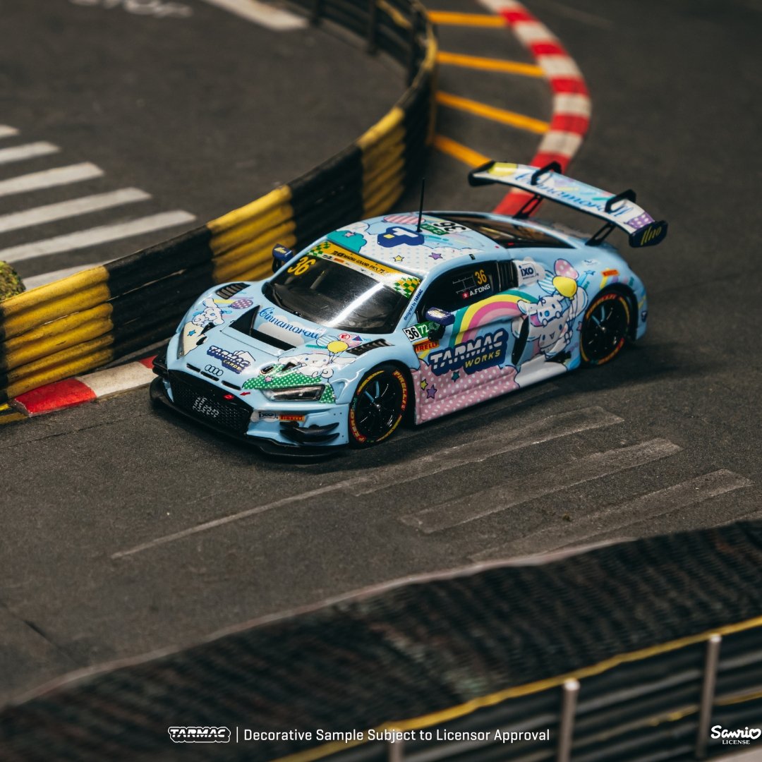 2026 Audi R8 LMS GT3 Evo II Cinnamoroll Livery Blue: Image 2