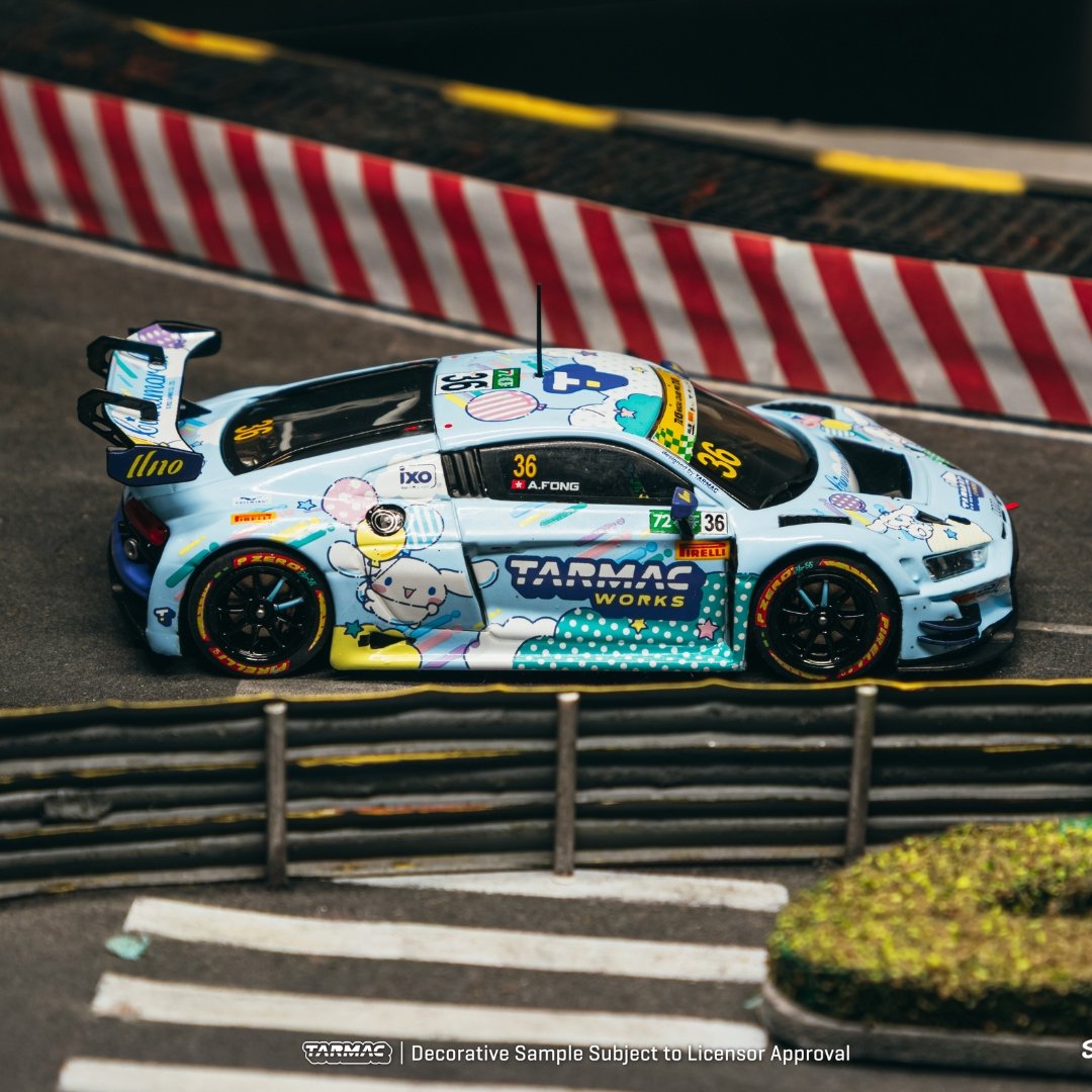 2026 Audi R8 LMS GT3 Evo II Cinnamoroll Livery Blue: Image 4