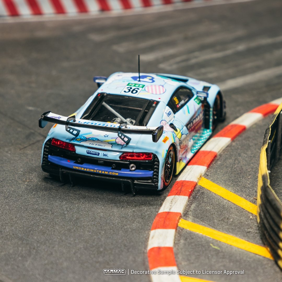 2026 Audi R8 LMS GT3 Evo II Cinnamoroll Livery Blue: Image 3