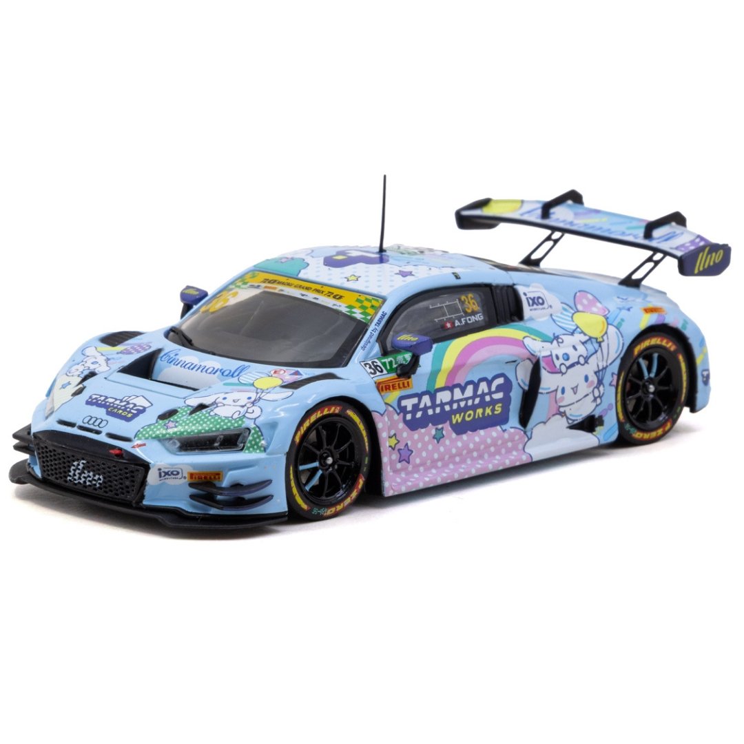 2026 Audi R8 LMS GT3 Evo II Cinnamoroll Livery Blue: Image 5
