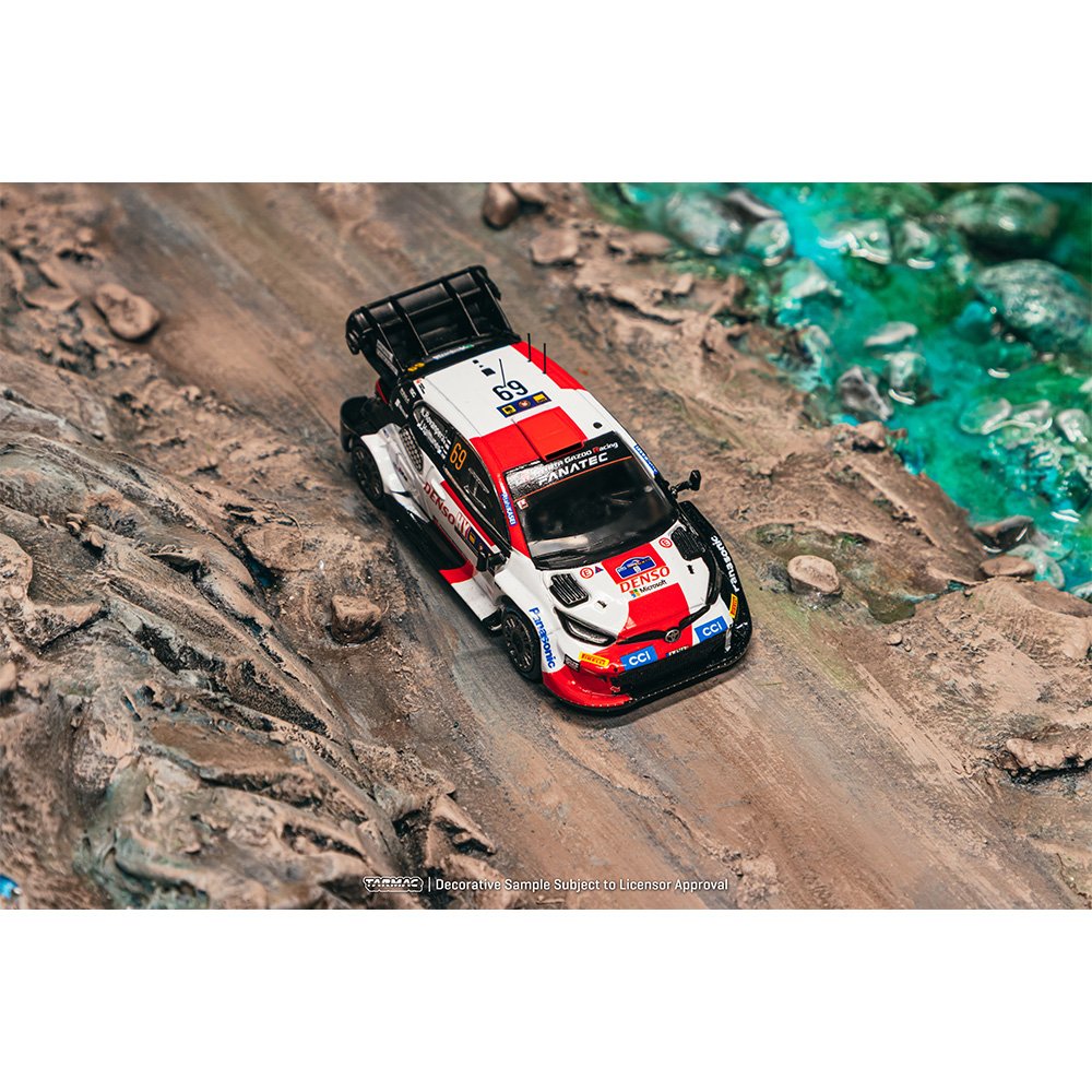2026 2023 Toyota GR Yaris Rally1 Hybrid #69 White: Image 3