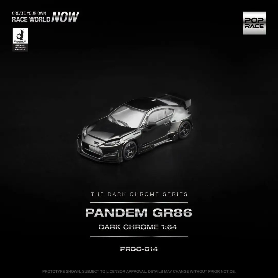2026 Pandem GR86 Dark Chrome Black: Image 4