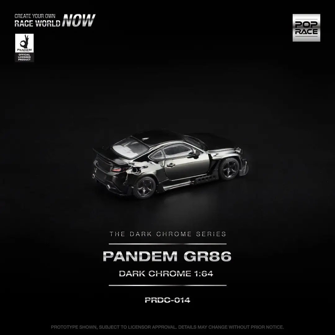 2026 Pandem GR86 Dark Chrome Black: Image 3