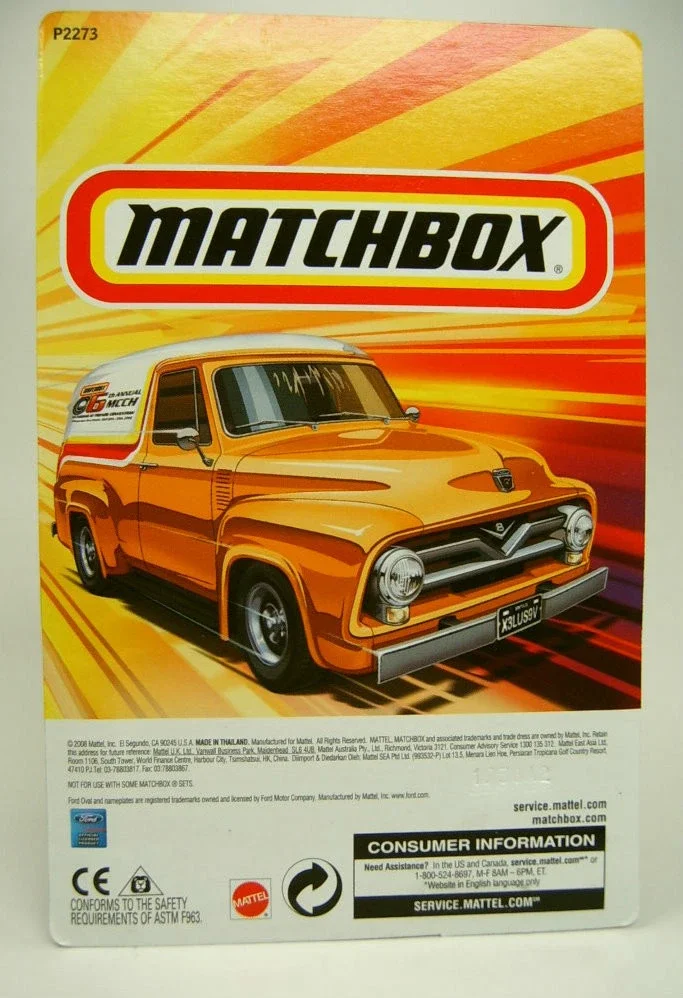 2008 Ford F-100 Panel Delivery Orange: Image 2