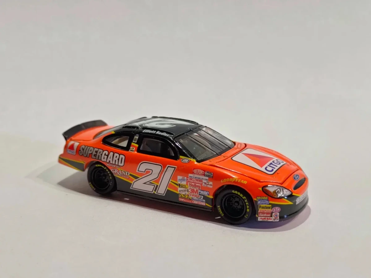 2000 Ford Taurus Stocker Supergard Citgo #21 Orange: Image 2