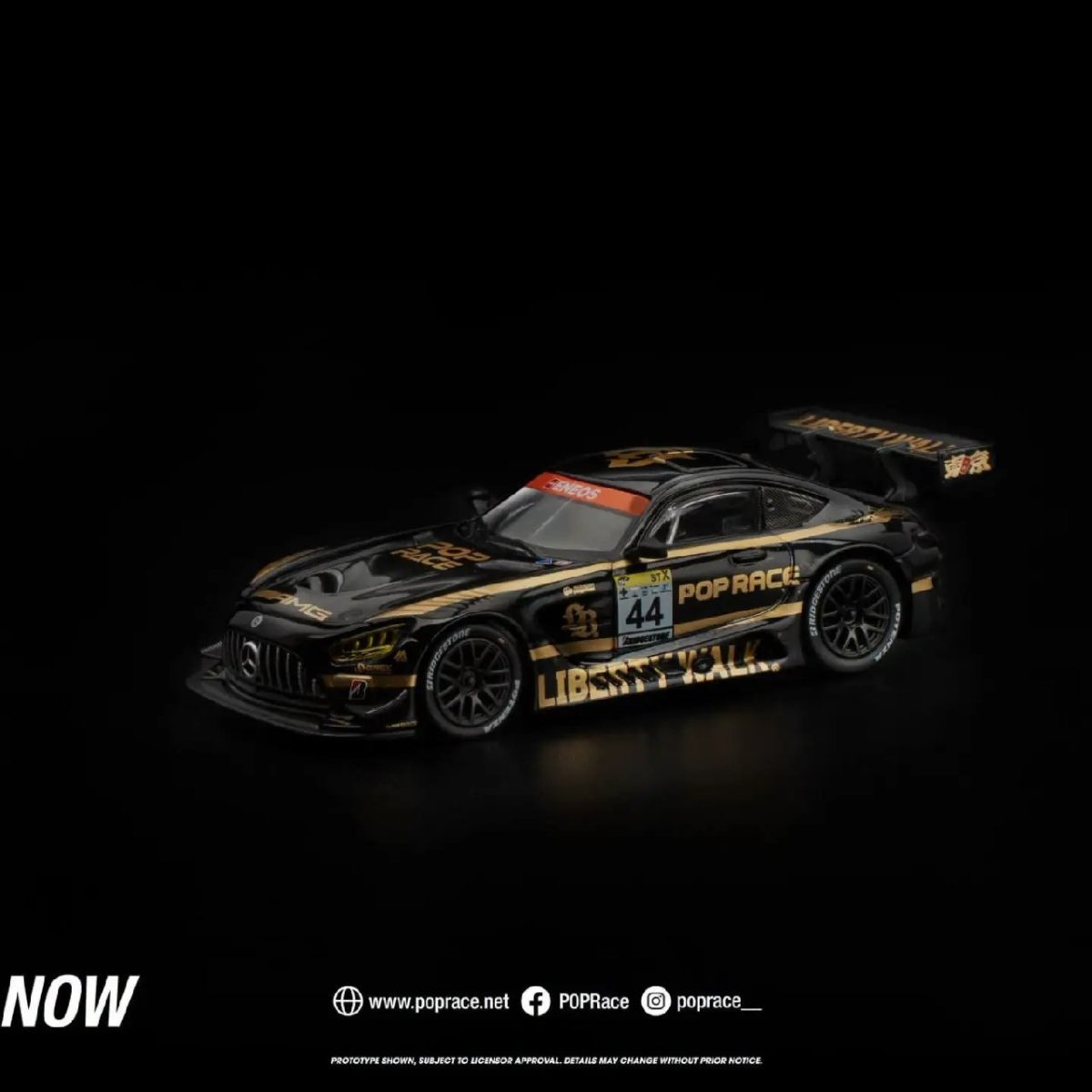 2026 Pop Race LBWK AMG GT3 Evo Black: Image 2
