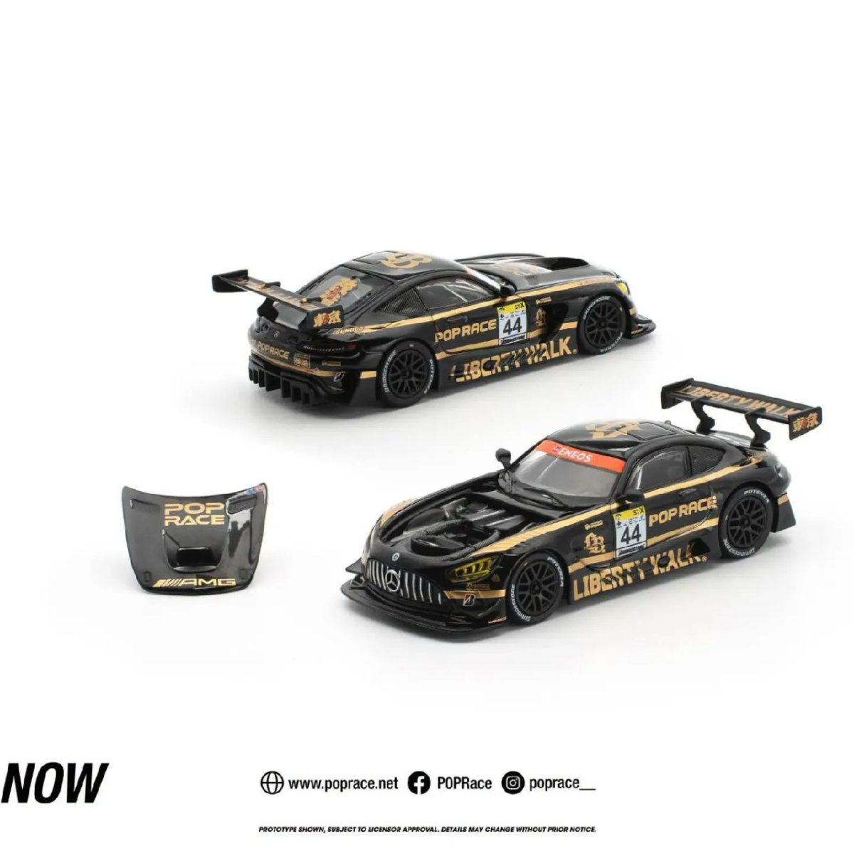 2026 Pop Race LBWK AMG GT3 Evo Black: Image 6