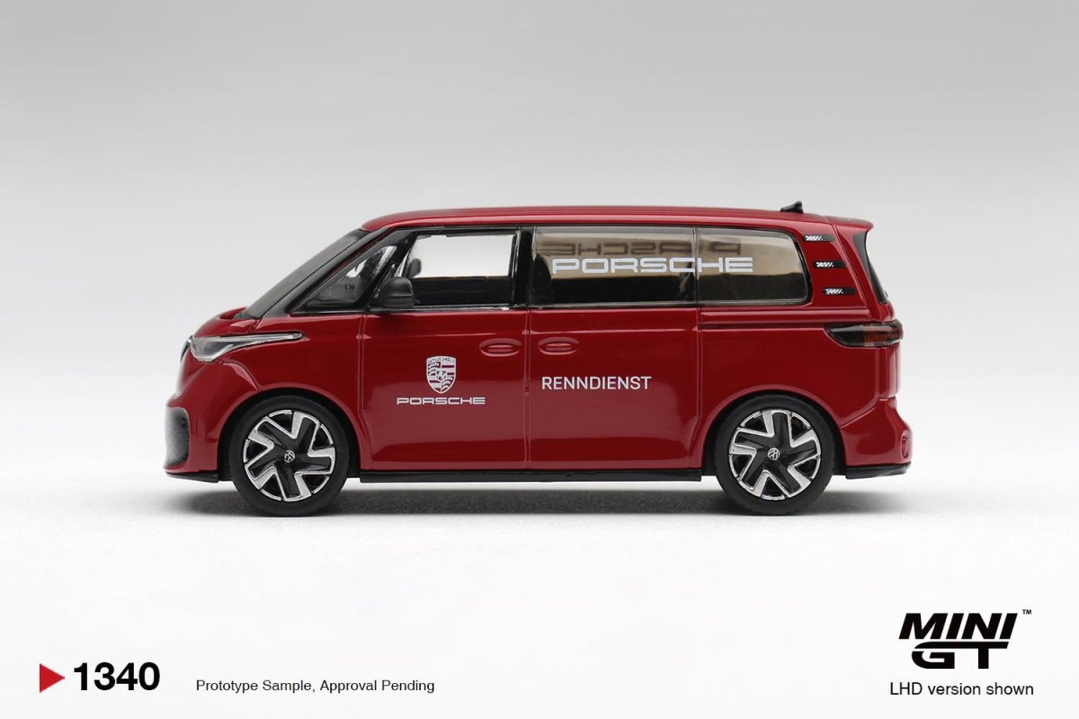 2026 Volkswagen ID. Buzz Porsche Renndienst Red: Image 2