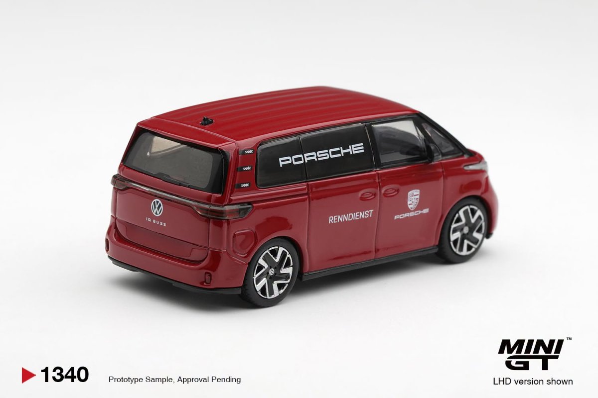 2026 Volkswagen ID. Buzz Porsche Renndienst Red: Image 3