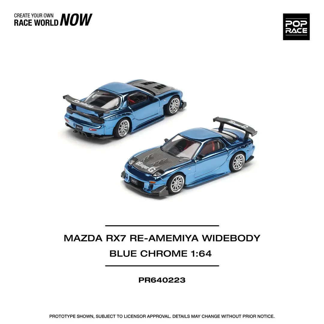 2025 Mazda RX7 RE Amemiya Widebody Blue: Image 2