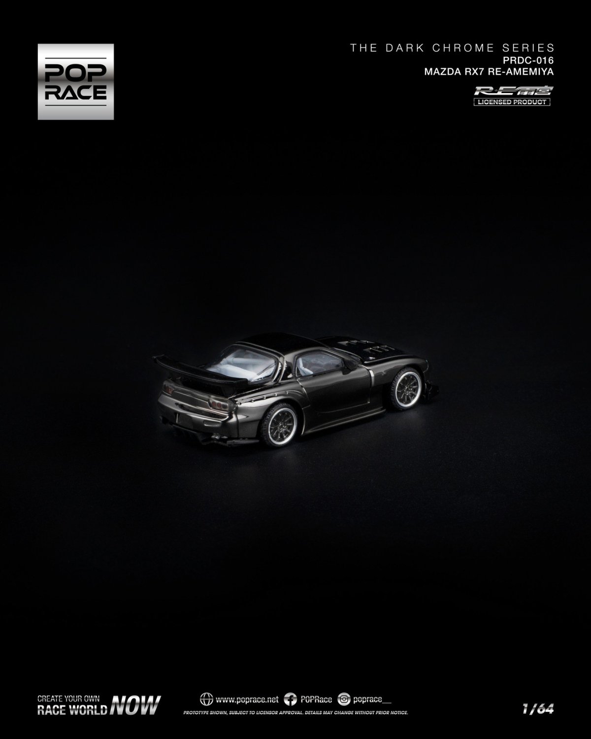 2026 RE-Amemiya modified RX7 (FD3S) Chrome: Image 2