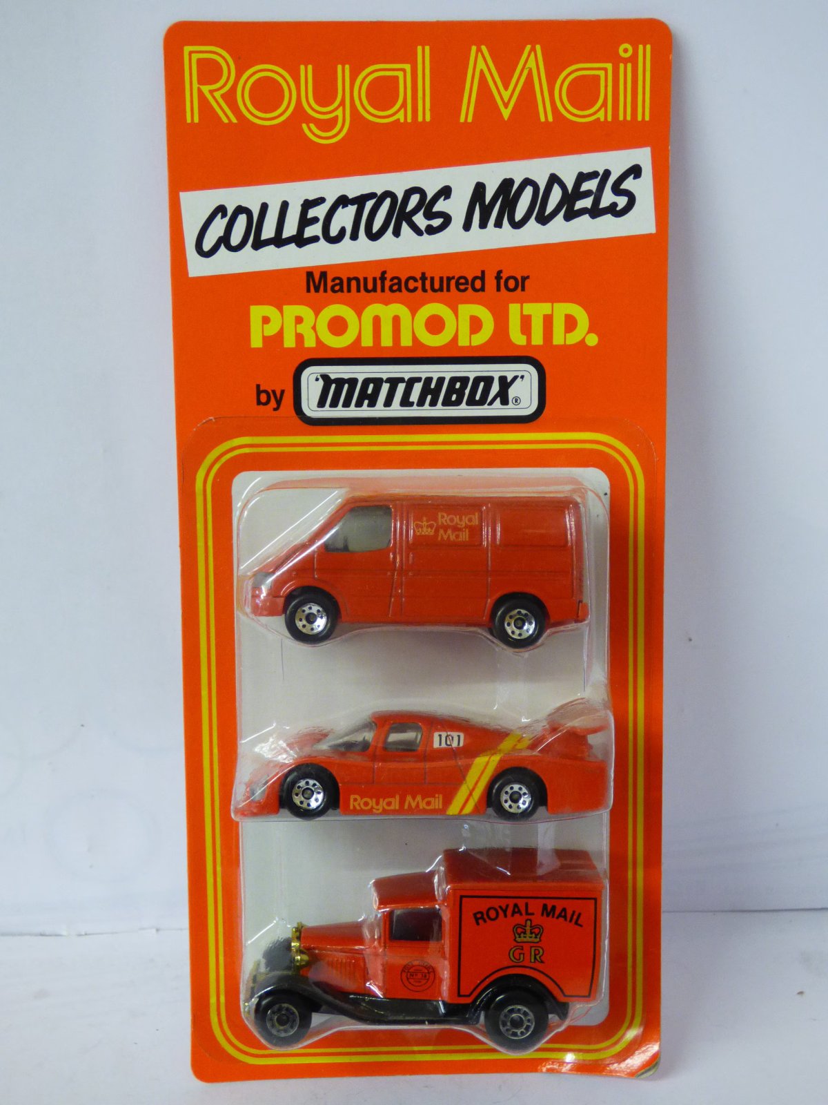 1988 1980's Ford Transit Van Red: Multipack: Image 2