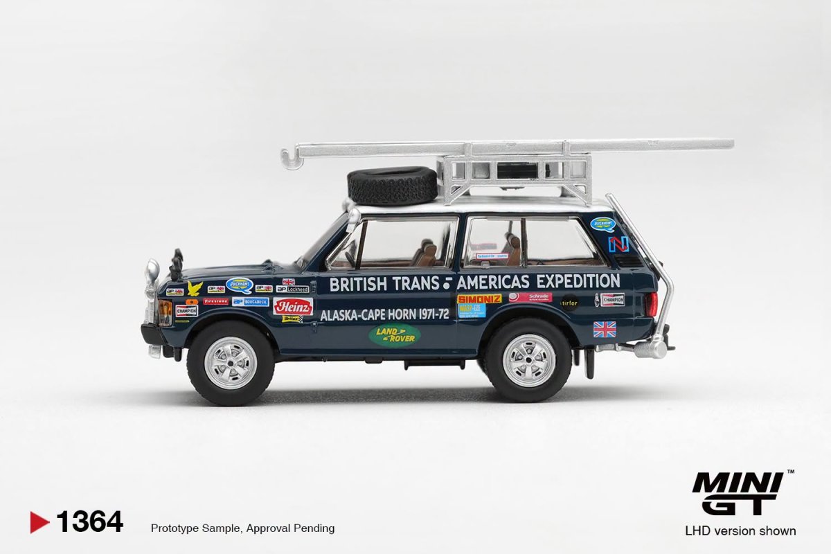 2026 Range Rover 1971 British Trans-Americas Expedition Blue: Image 2