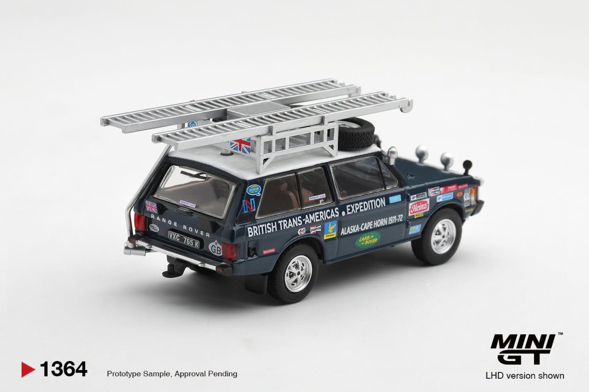 2026 Range Rover 1971 British Trans-Americas Expedition Blue: Image 3