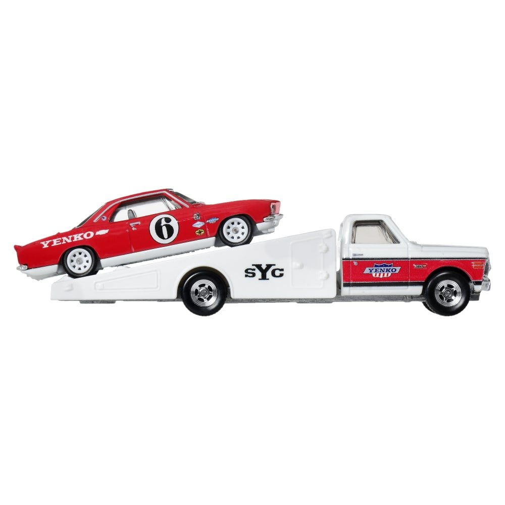2026 72 Chevy Ramp Truck White: Image 3