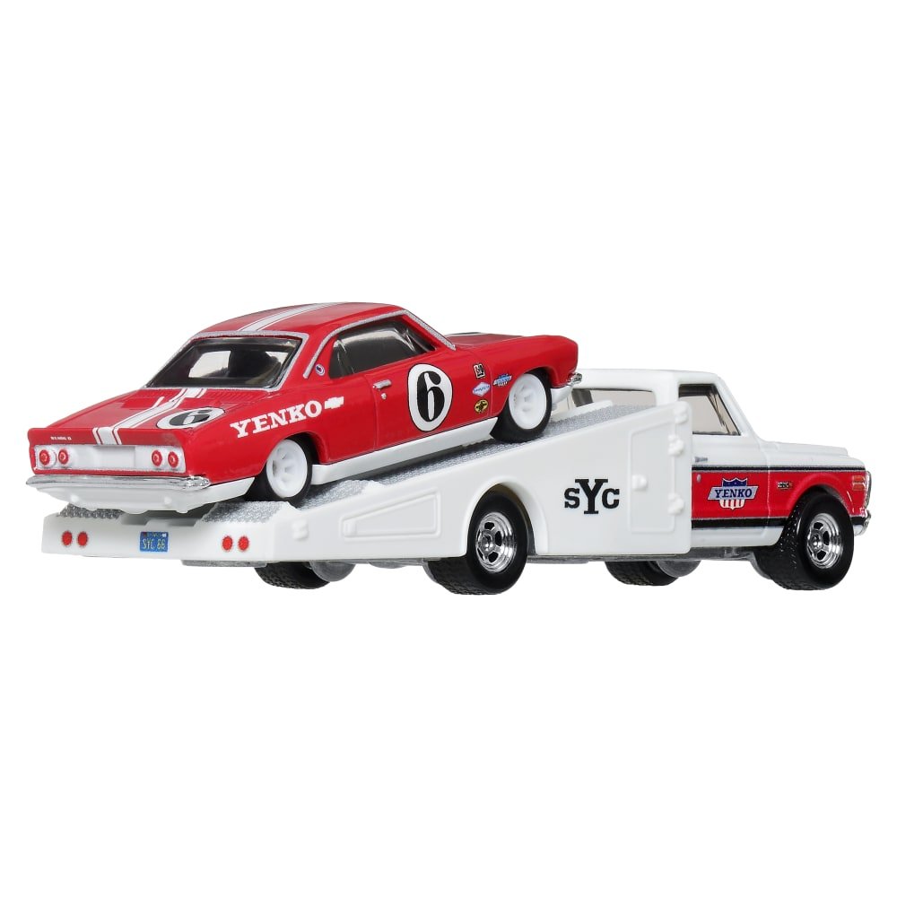 2026 72 Chevy Ramp Truck White: Image 2