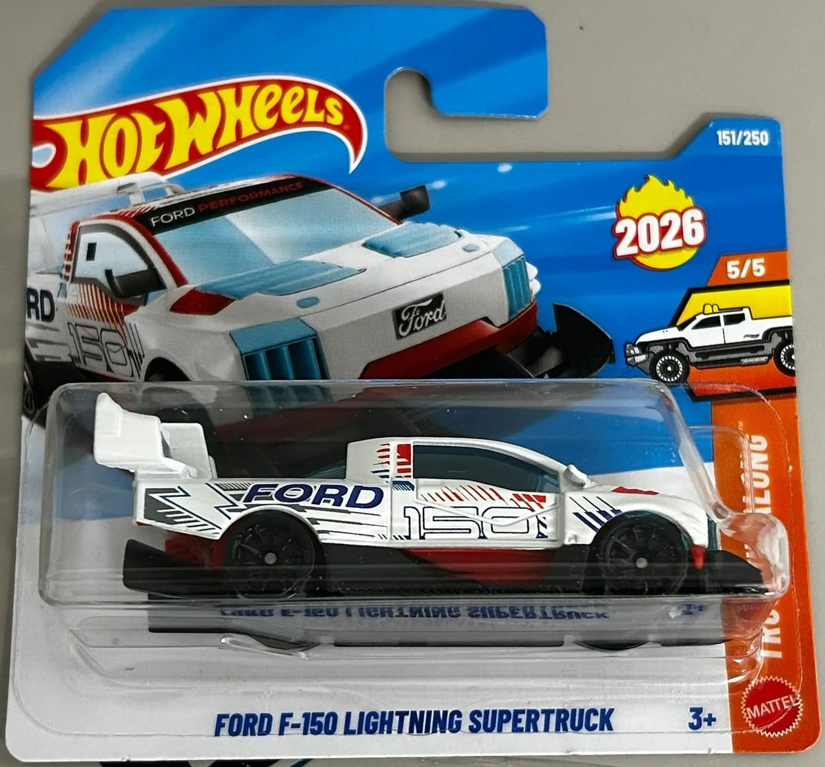 2026 Ford F-150 Lightning Supertruck White: Short: Image 2