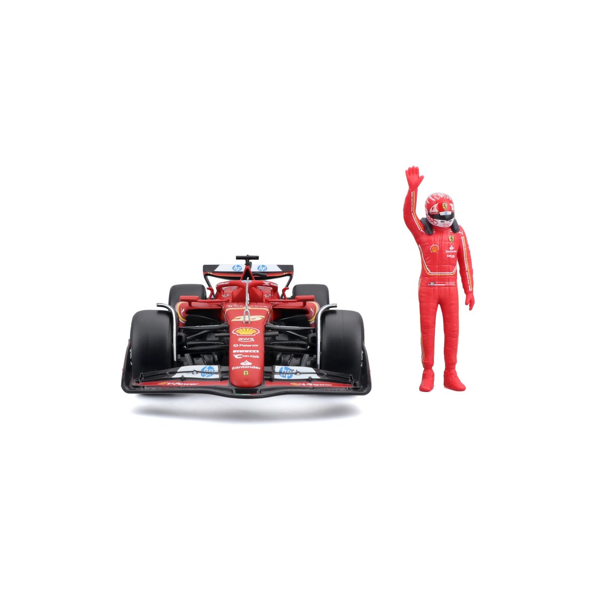 2026 F1 FERRARI SF-24 2024 #16 1:24 WITH DRIVER LECLERC: No package: Image 3