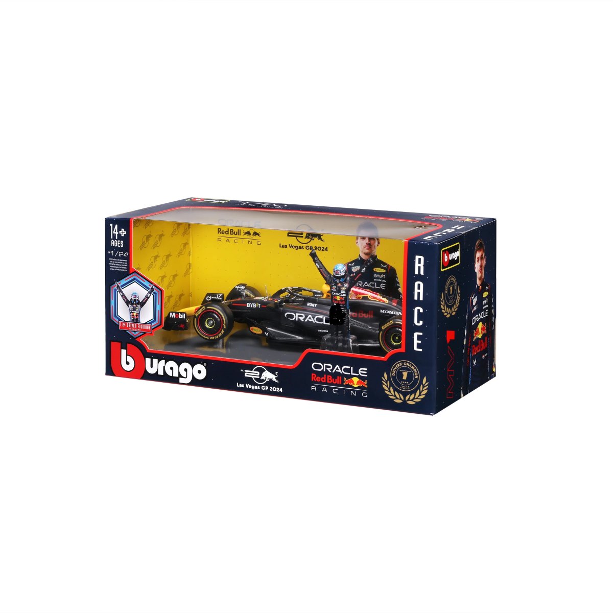 2026 F1 RED BULL RACING RB20 2024 #1 1:24 WITH DRIVER VERSTAPPEN: No package: Image 8